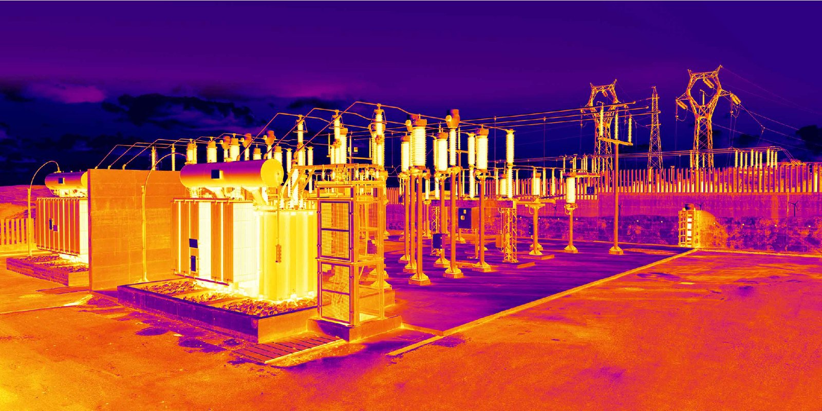Cámara Termográfica Visualizando Calor